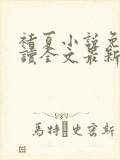 褚夏小说免费阅读全文最新章节