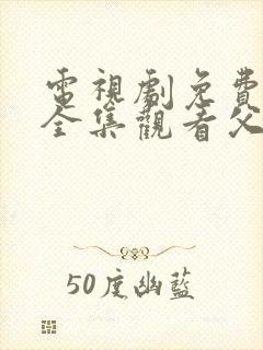 电视剧免费观看全集观看父母爱情封面