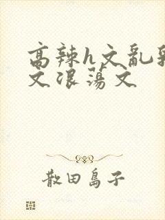 高辣h文乱乳h文浪荡文