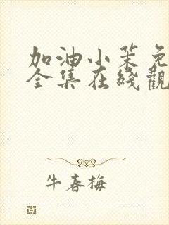 加油小茉免费看全集在线观看封面