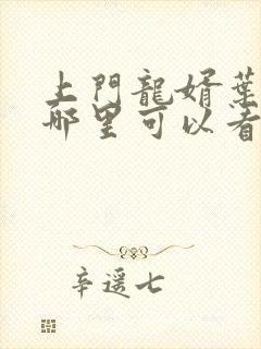 上门龙婿叶辰在哪里可以看