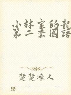 小林家的龙女仆第二季国语版封面