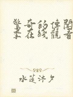 惊奇的传闻第二季在线观看免费完整版高清封面