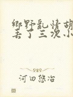 乡野乱情胡秀英丢了三次小说