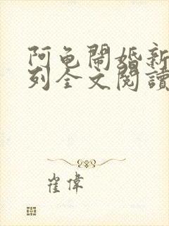 阿龟闹婚新娘系列全文阅读