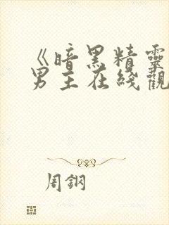 《暗黑精灵》双男主在线观看动漫版