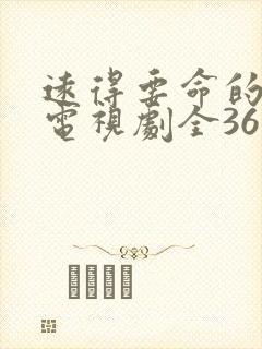 远得要命的爱情电视剧全36集