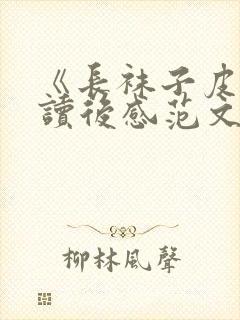 《长袜子皮皮》读后感范文封面