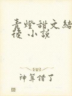 青灯甜文结局之后 小说