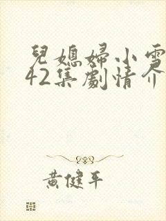 儿媳妇小雪1—42集剧情介绍