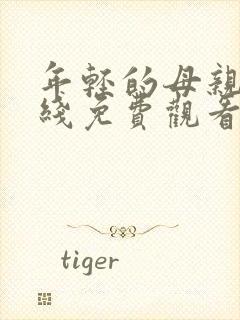 年轻的母亲二在线免费观看封面