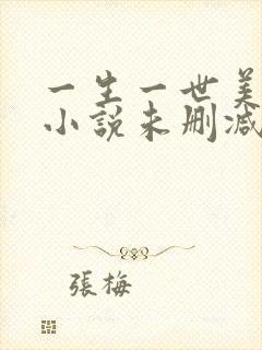 一生一世美人骨小说未删减完整版封面