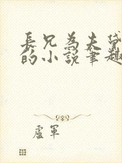 长兄为夫黛珂妃的小说笔趣阁全文