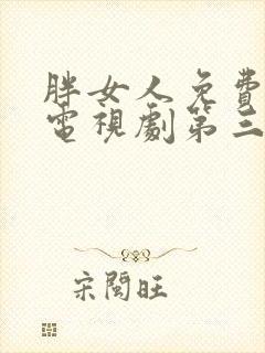 胖女人免费高清电视剧第三季