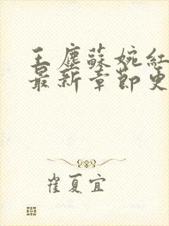 王尘苏婉红小说最新章节更新时间封面