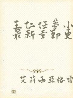 王仁任梦小说区最新章节更新时间