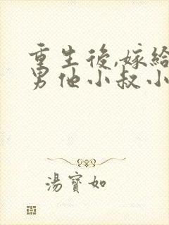 重生后,嫁给渣男他小叔小说