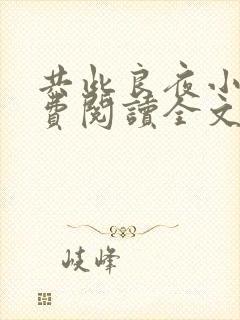 共此良夜小说免费阅读全文