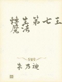 转生第七王子的魔法