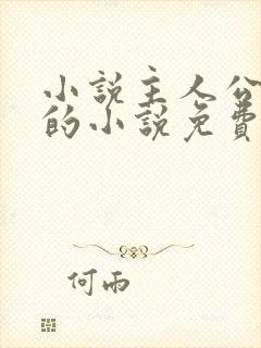 小说主人公唐诚的小说免费阅读封面