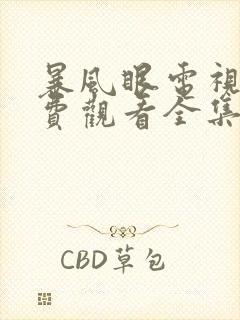 暴风眼电视剧免费观看全集高清