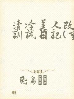 清冷美人改/造训诫日记(重