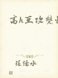 高h互攻双性封面