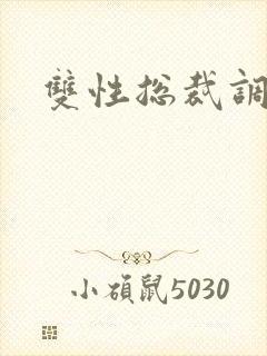 双性总裁调教