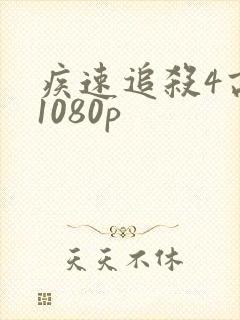 疾速追杀4高清1080p