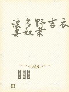 波多野吉衣之人妻奴隶