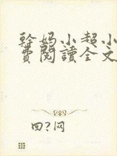干妈小超小说免费阅读全文正版下载