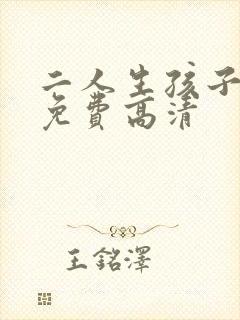 二人生孩子全程免费高清