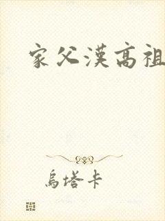 家父汉高祖小说
