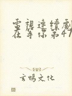 电视连续剧妈妈在等你第47集