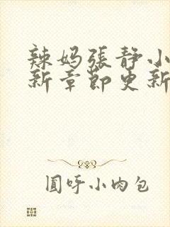 辣妈张静小说最新章节更新时间