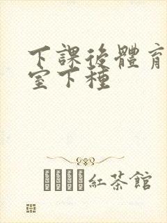 下课后体育器材室下种