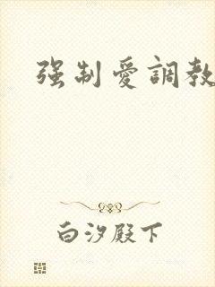 强制爱调教h