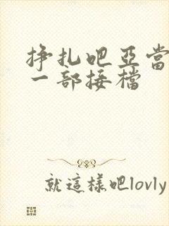 挣扎吧亚当君下一部接档