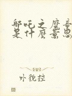 哪吒之魔童降世是什么意思