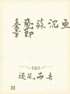 秦飞苏沉鱼最新章节