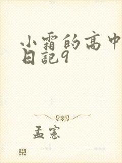 小霜的高中成长日记9