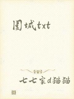 围城txt封面