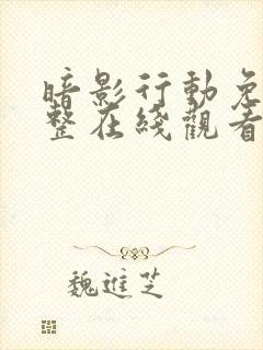 暗影行动免费完整在线观看高清电影