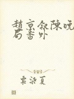 赵京叙陈晚大结局番外