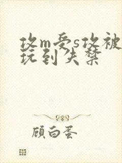 攻m受s攻被受玩到失禁
