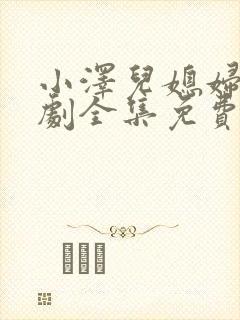 小泽儿媳妇电视剧全集免费观看