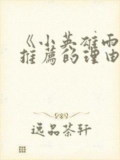 《小英雄雨来》推荐的理由