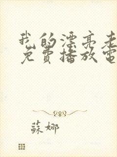 我的漂亮老板娘免费播放电视剧