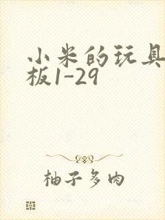 小米的玩具店老板1-29