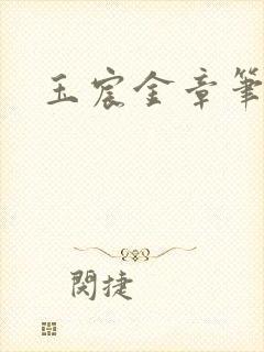 玉宸金章笔趣阁